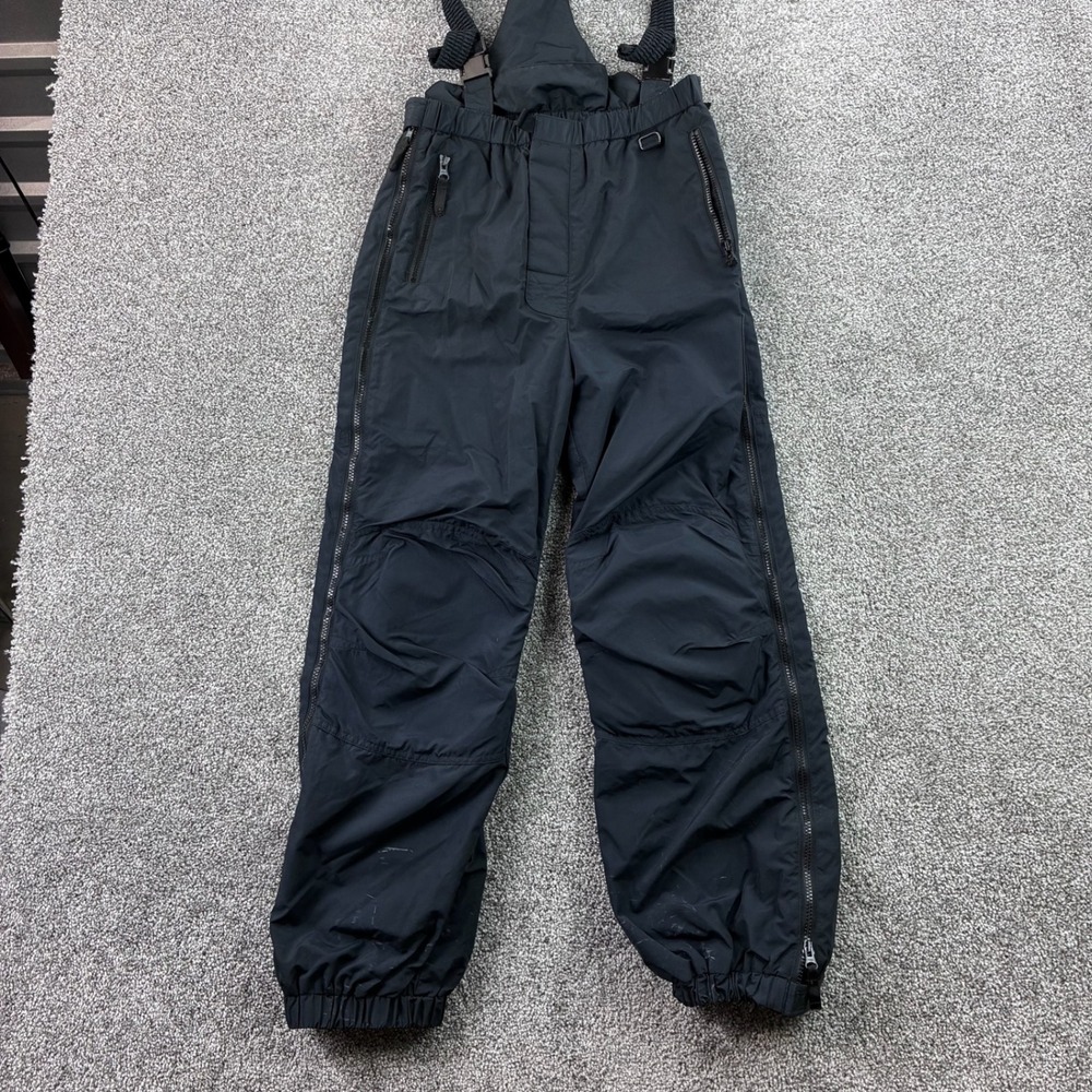 Obermeyer Snow Pants Bibs Kids Juniors 16 Black Insulated‎ Ski Adjustable Straps